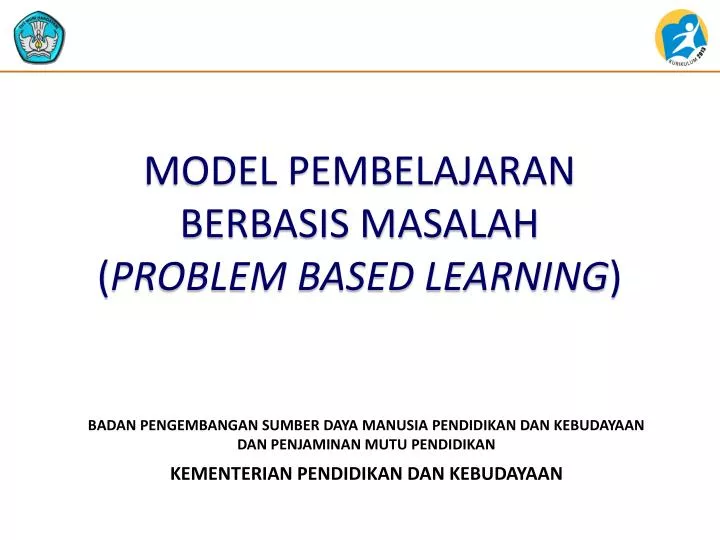 model pembelajaran berbasis masalah problem based learning