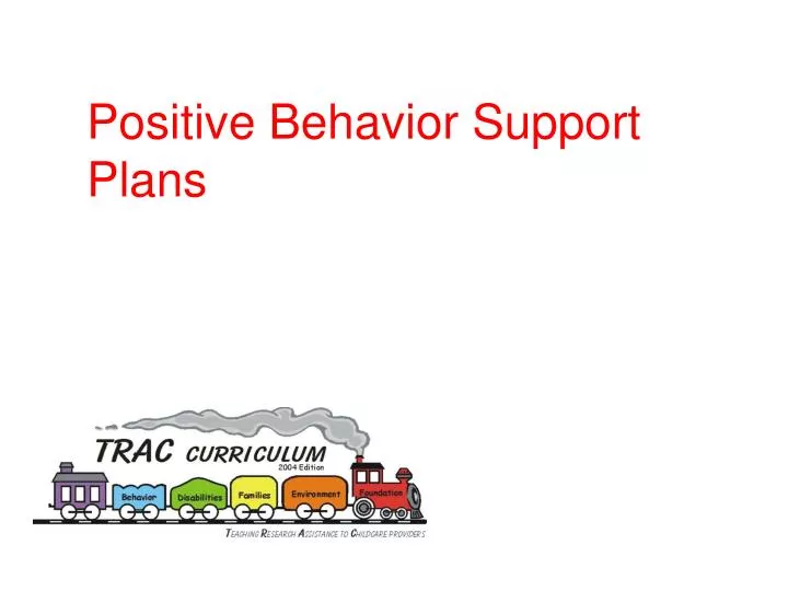 positive behavior support plans