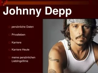 johnny depp