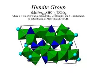 Humite End-Members
