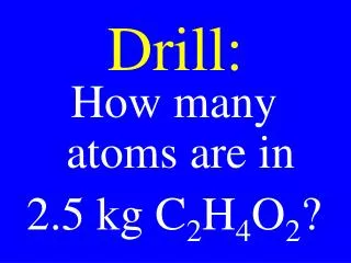 Drill: