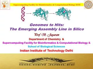 Genomes to Hits: The Emerging Assembly Line in Silico