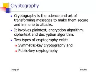 Cryptography