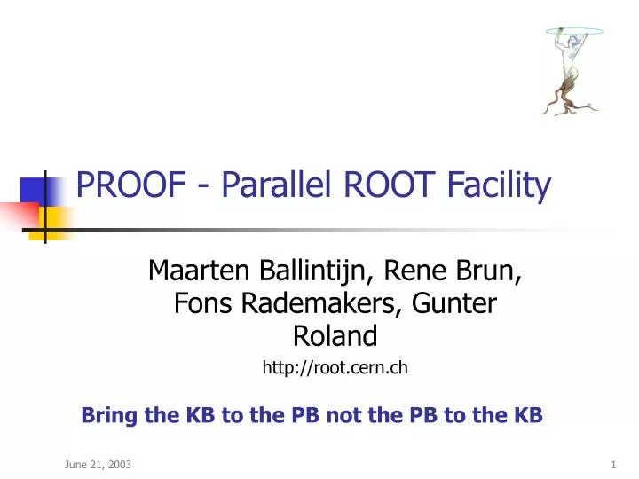 proof parallel root facility