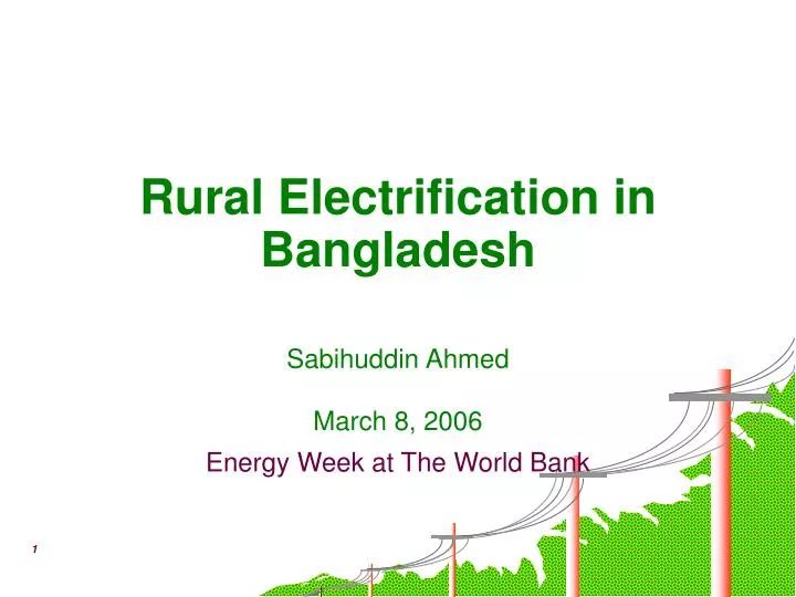 rural electrification in bangladesh