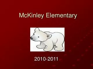 McKinley Elementary School McKinley Elementary