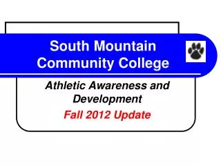 South Mountain Community College