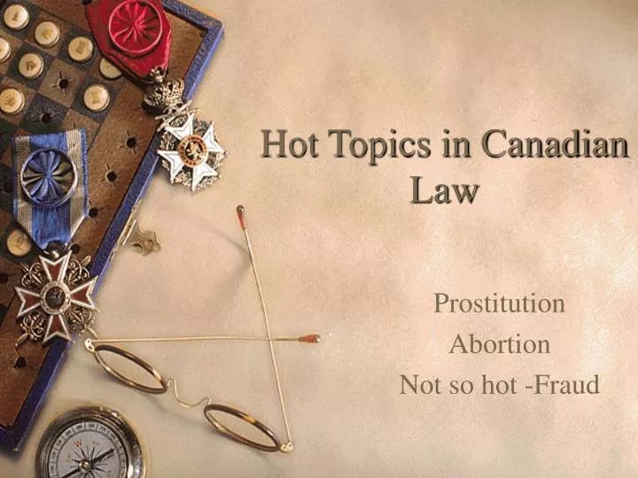 hot topics in canadian law