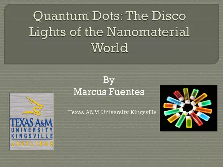 quantum dots the disco lights of the nanomaterial world