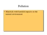 Pollution - slide 1