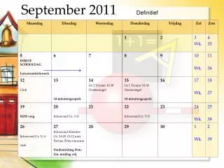 september 2011