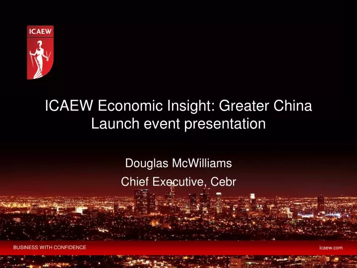 icaew economic insight greater china launch event presentation