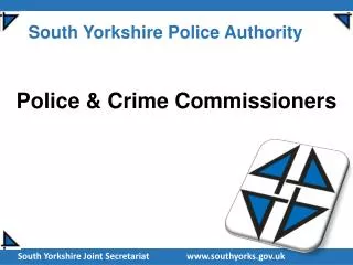Police &amp; Crime Commissioners