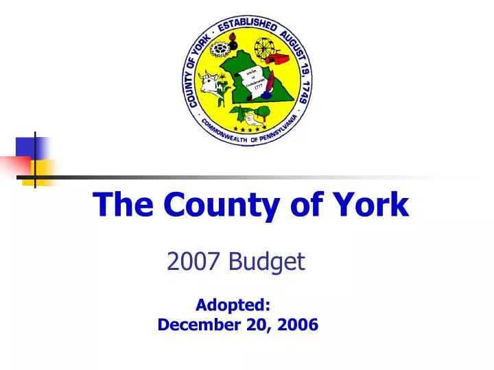 2007 budget