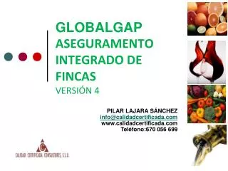 globalgap aseguramento integrado de fincas versi n 4
