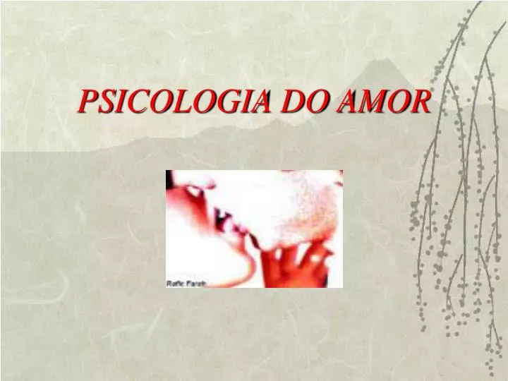 psicologia do amor