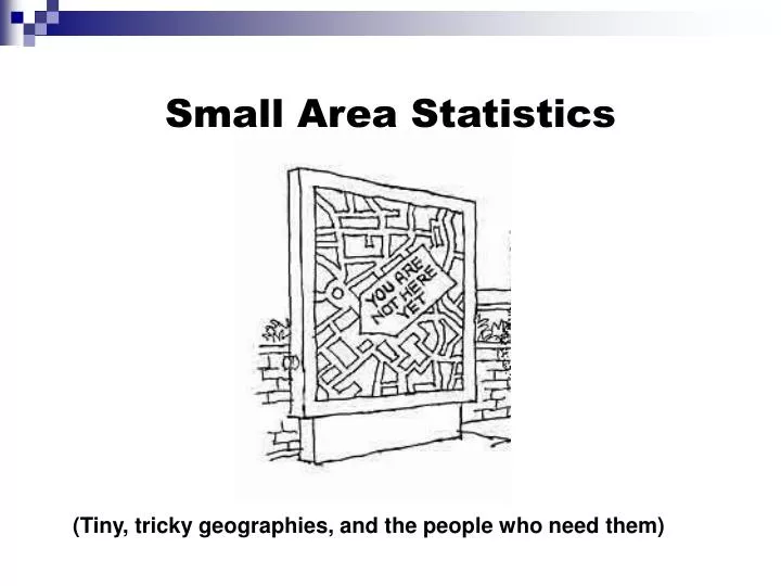 small area statistics