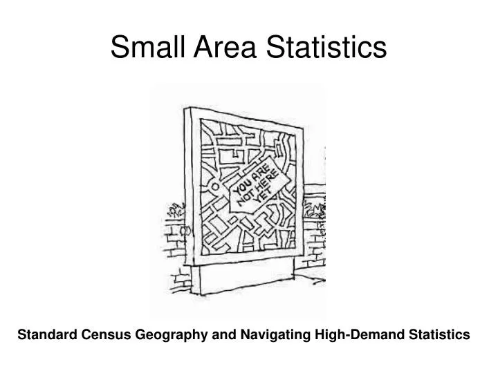 small area statistics
