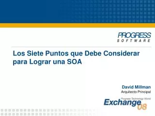 los siete puntos que debe considerar para lograr una soa
