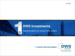 dws investments