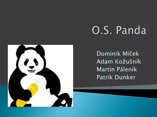 o s panda