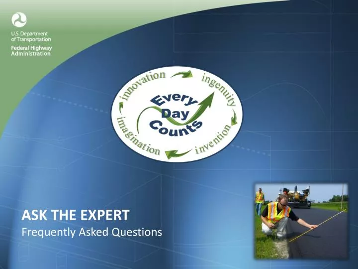 ask the expert frequently asked questions