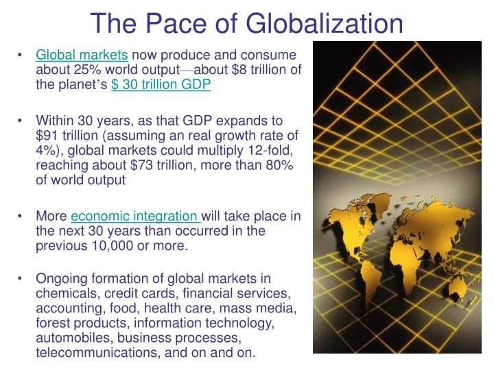 the pace of globalization