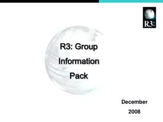 R3: Group Information Pack