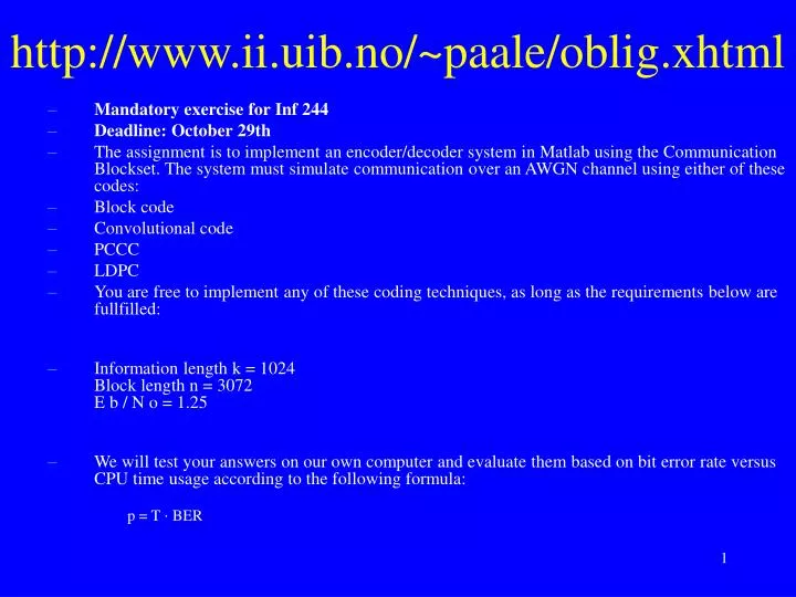 http www ii uib no paale oblig xhtml