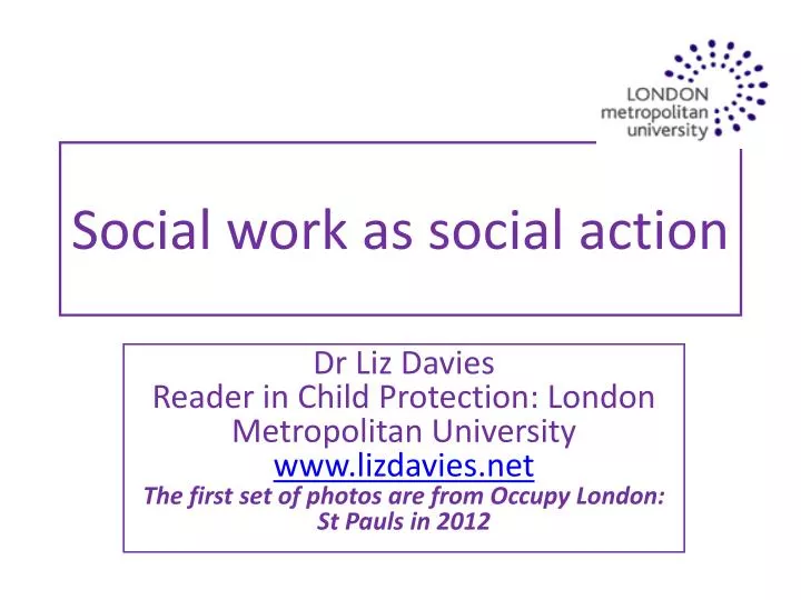 social work as social action