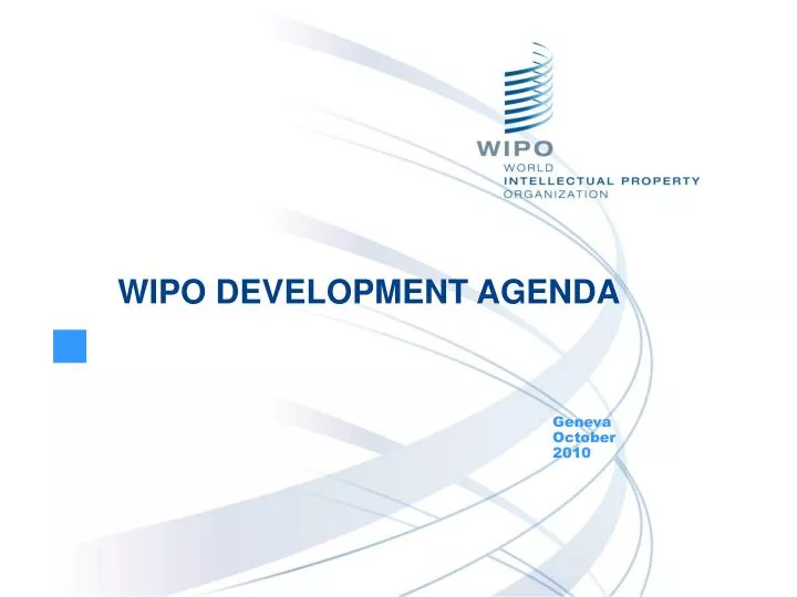wipo development agenda