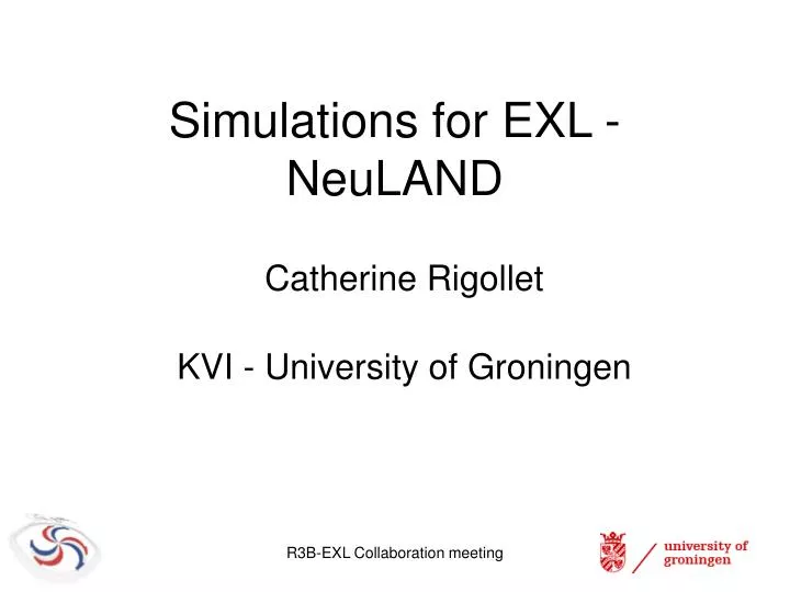simulations for exl neuland