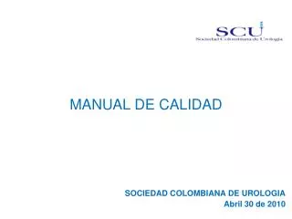 manual de calidad