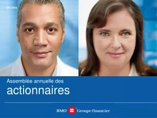 assembl e annuelle des actionnaires