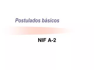 postulados b sicos