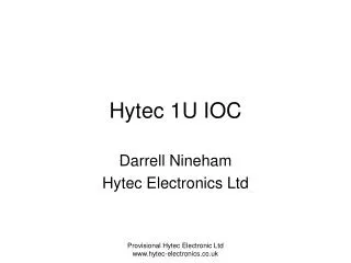 Hytec 1U IOC