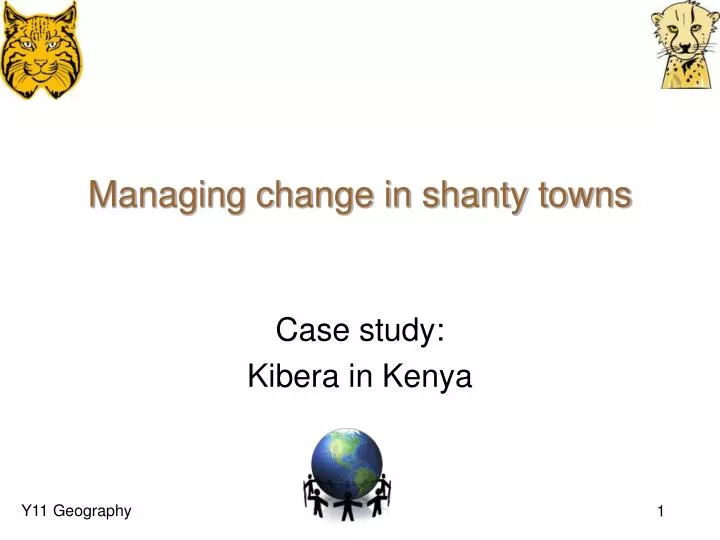 managing change in shanty towns