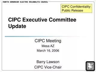 CIPC Executive Committee Update