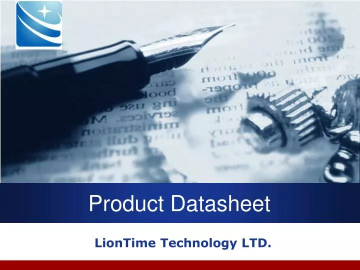 product datasheet