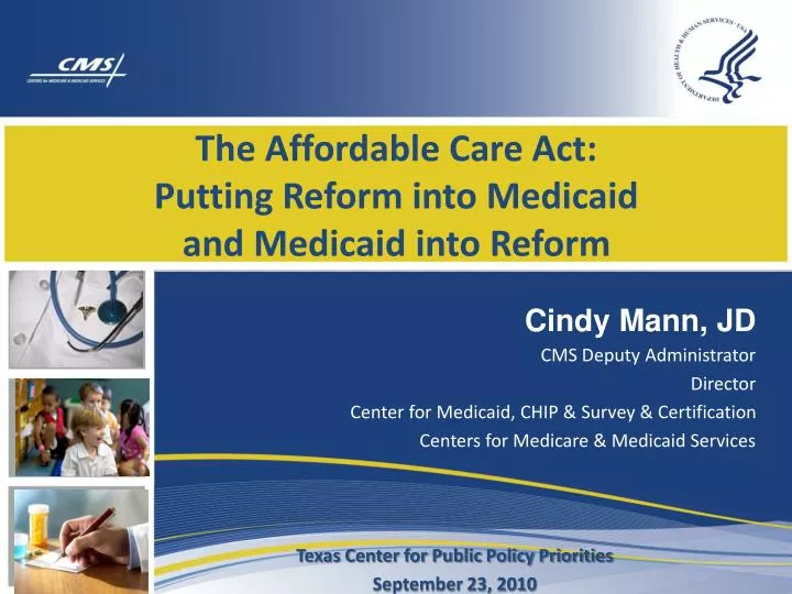 the affordable care act putting reform into medicaid and medicaid into reform