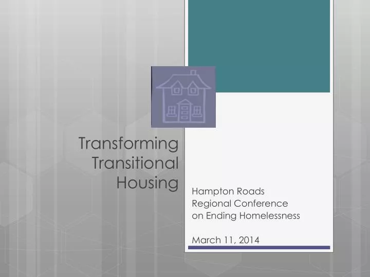 transforming transitional housing