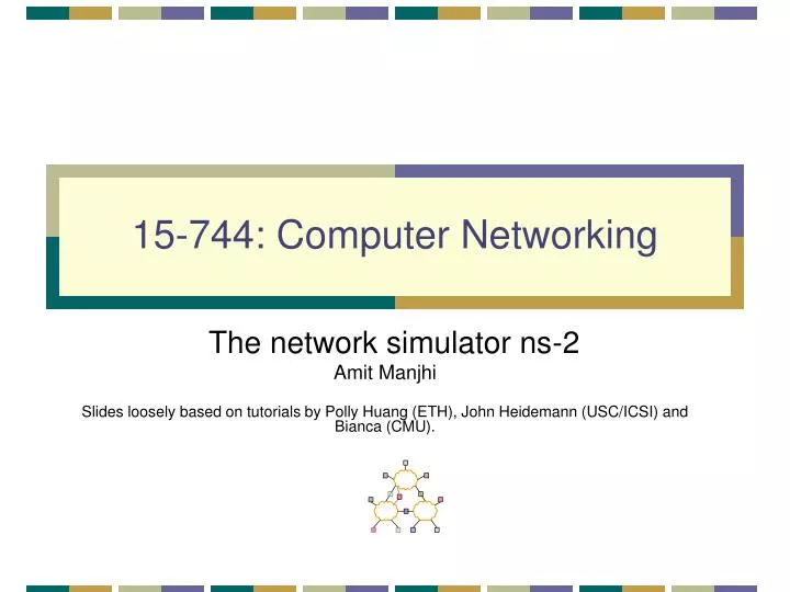 15 744 computer networking