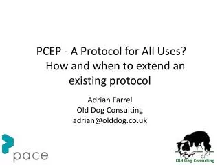 PCEP - A Protocol for All Uses? How and when to extend an existing protocol