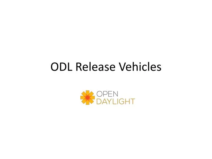 odl release vehicles