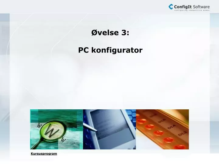 velse 3 pc konfigurator