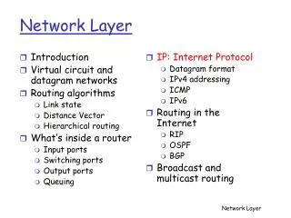 Network Layer