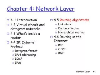 chapter 4 network layer