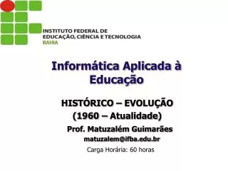inform tica aplicada educa o