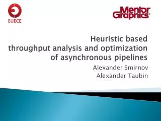 Heuristic based throughput analysis and optimization of asynchronous pipelines