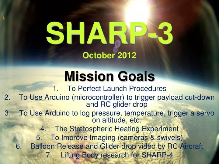 sharp 3 october 2012